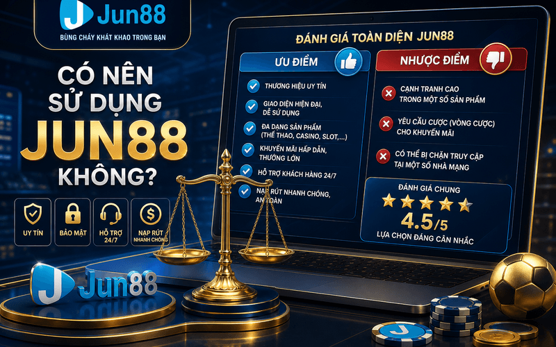 Có nên sử dụng JUN88 không?